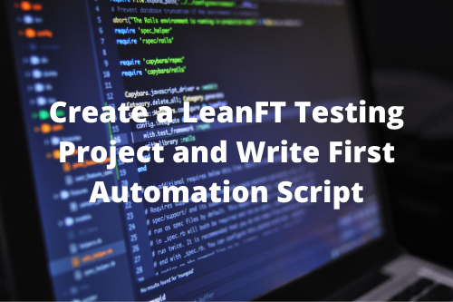 Create a LeanFT Testing Project