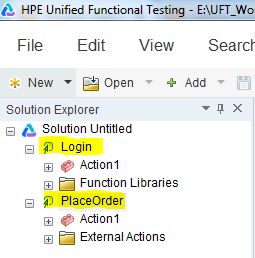 Open Multiple Tests in UFT