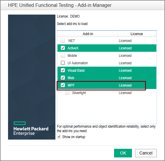 wpf addin installation uft-5