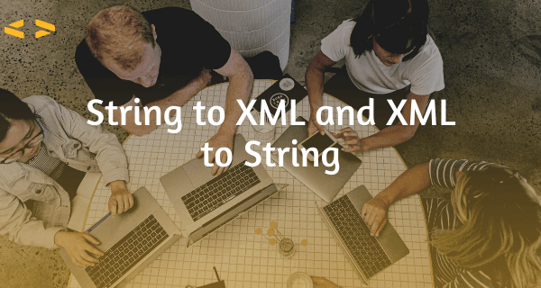 Convert String to XML document and XML to String in Java